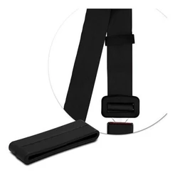 Passador Cinto Segurança Universal Plástico Limitador Preto.