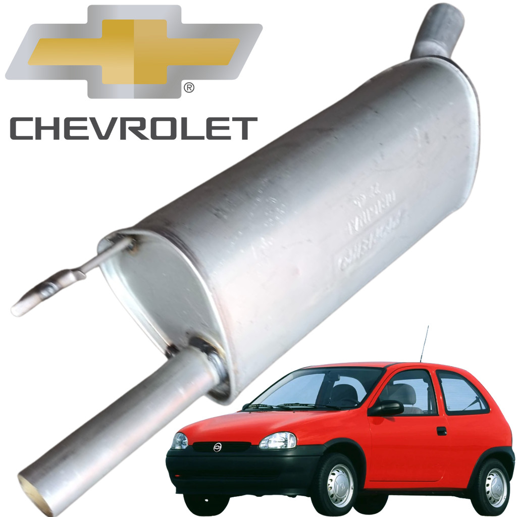 Silencioso Traseiro Corsa Hatch Wind Super 1.0/1.4/1.6 16/8v 94 A 2004