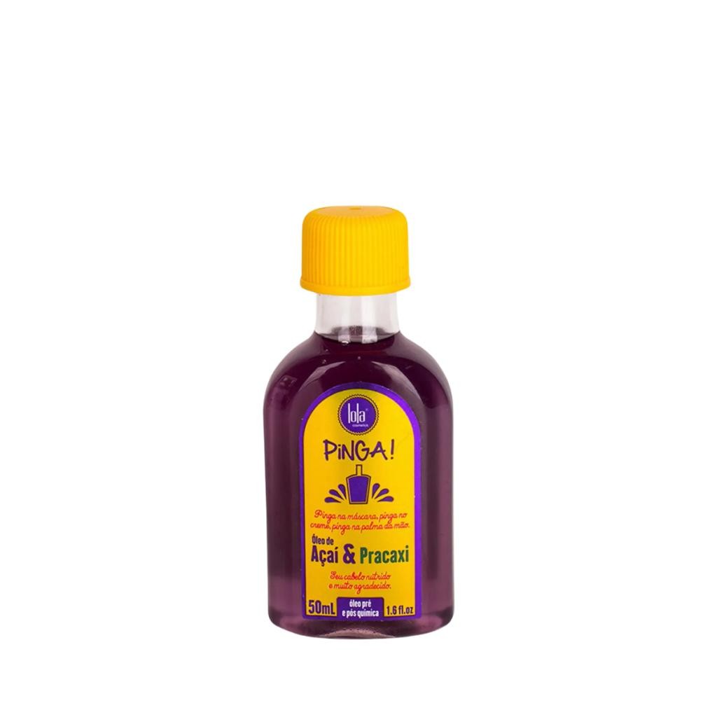Óleo Capilar Pinga Açaí & Pracaxi Lola Cosmetics 50ml