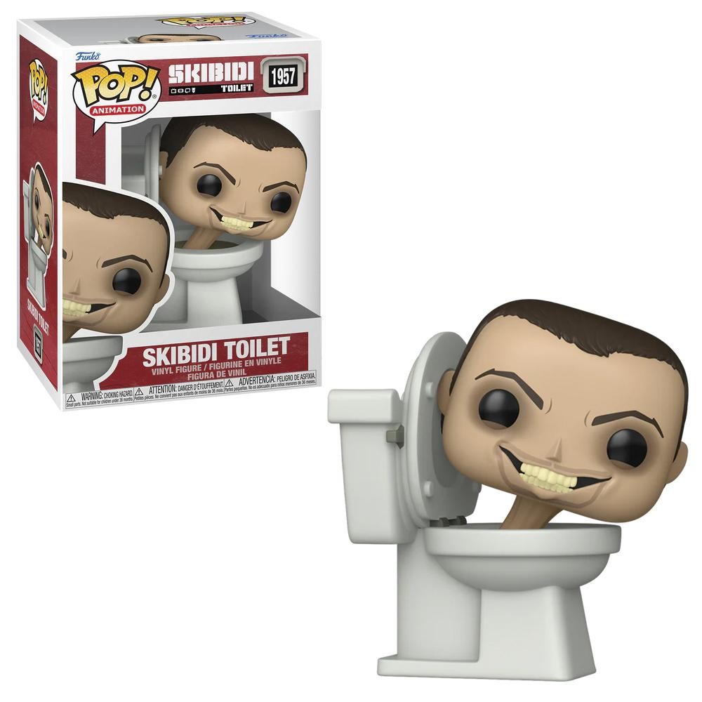Boneco Funko Pop! Skibidi Toilet - Skibidi Toilet em Oferta na Shopee
