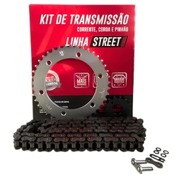 KIT TRANSMISSÃO RELAÇÃO DID FZ15 FAZER 150 - 2023 EM DIANTE