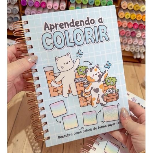 Livro de Colorir  Aprenda Técnicas de Pintura | Texturas + Efeitos Visuais | Capa Dura em Oferta na Shopee