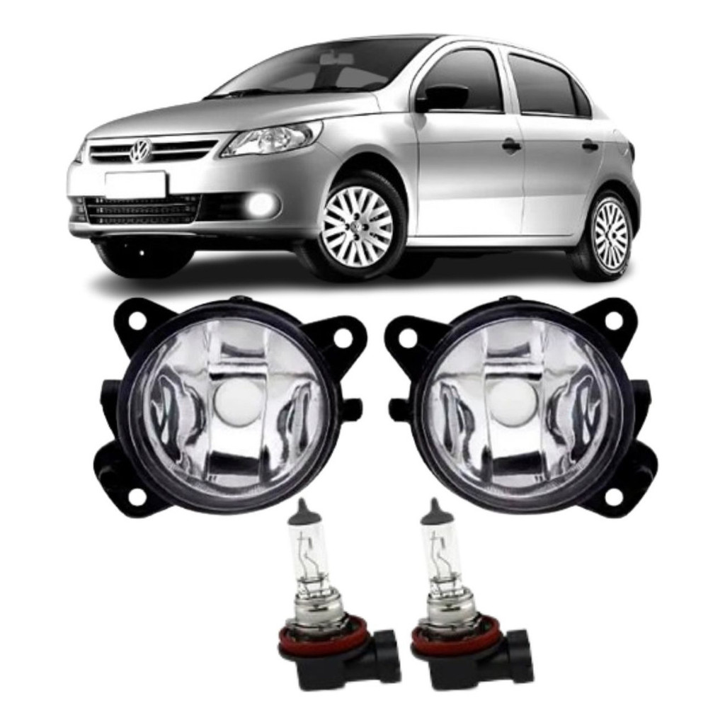 Par Farol Milha Neblina Gol Voyage Saveiro G5 2008 Até 2012 em Oferta na Shopee