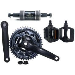 Pedivela Pedal Bicicleta Pe De Vela Aro 26/29 Tipo Shimano Absolute GTS Central 122mm Rolamento Bike