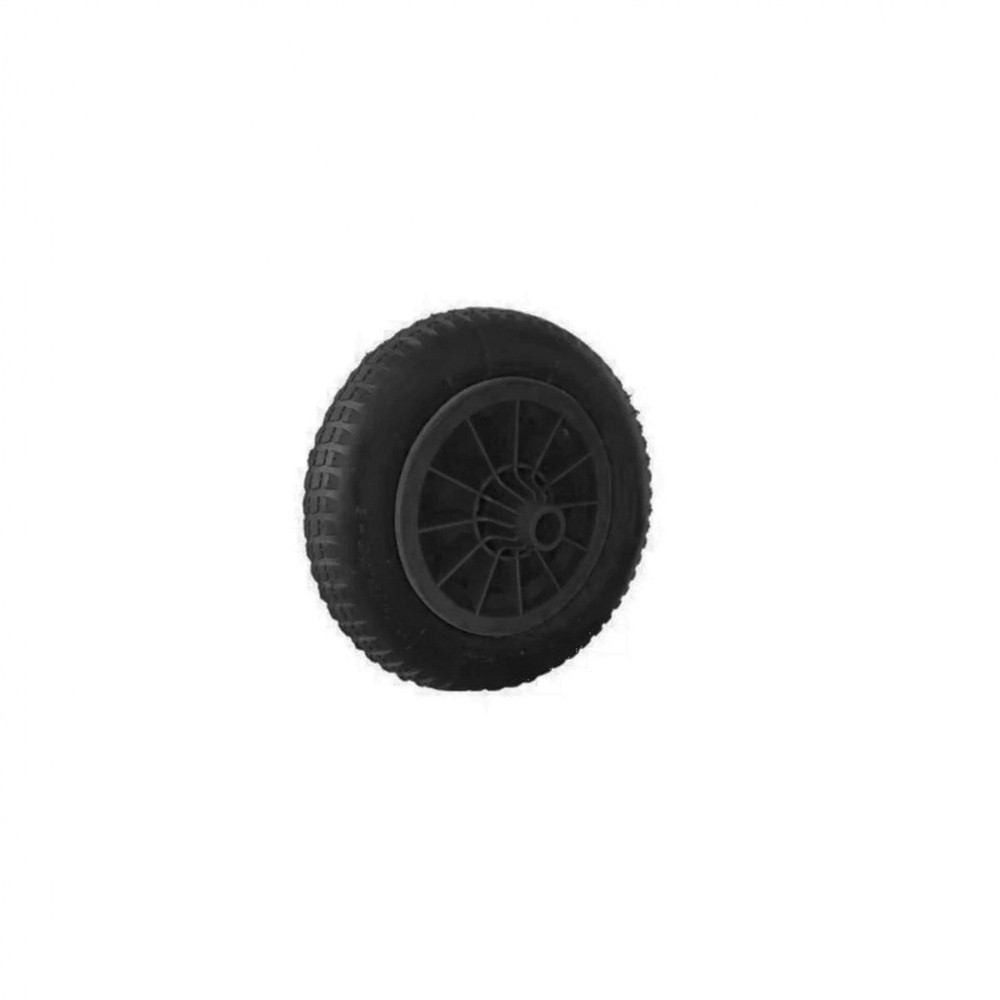 Roda Plástica Carrinho de Mão Pneu e Câmara 3,25\"x8\"