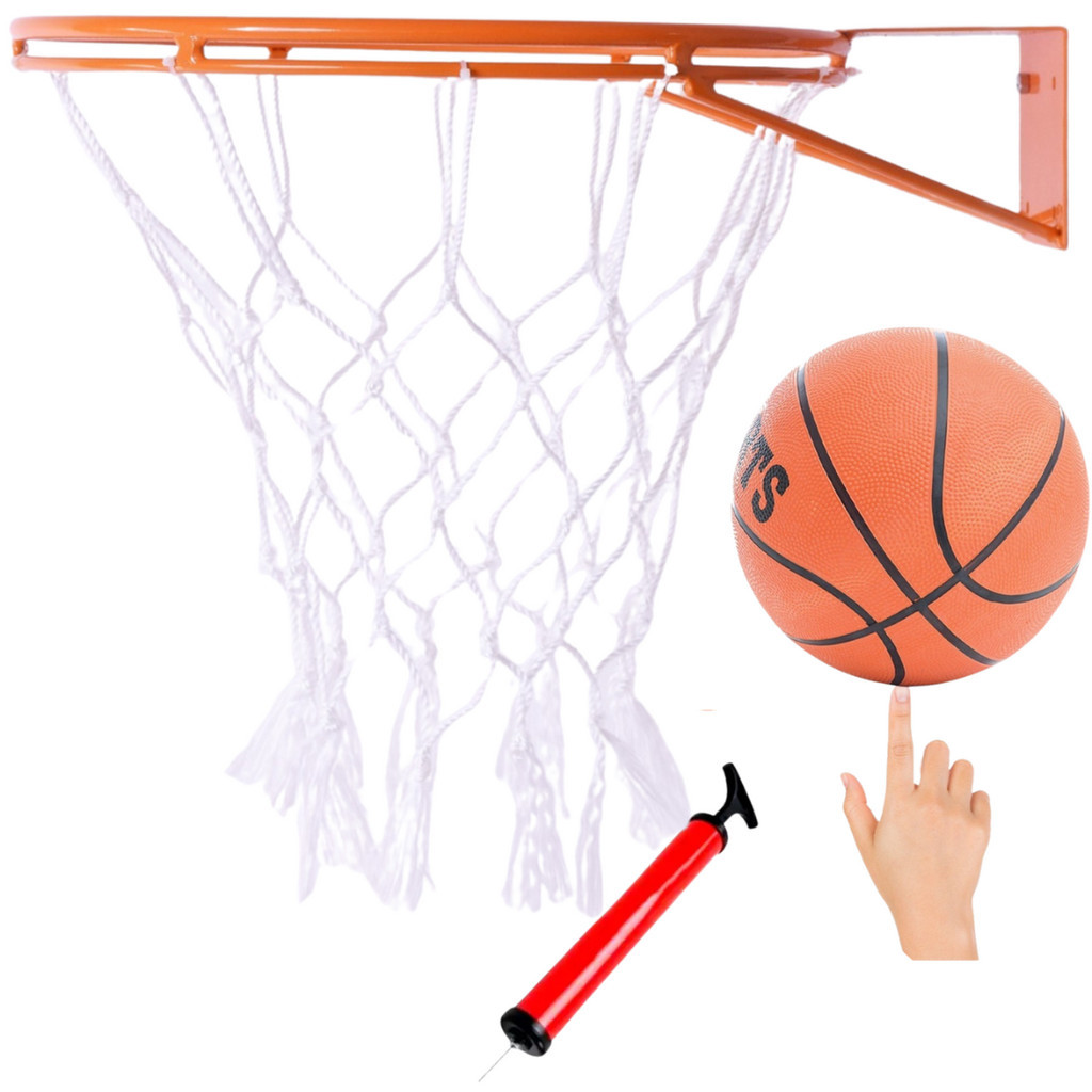 Aro Cesta Basquete Tamanho Profissional Bola Oficial Bomba 