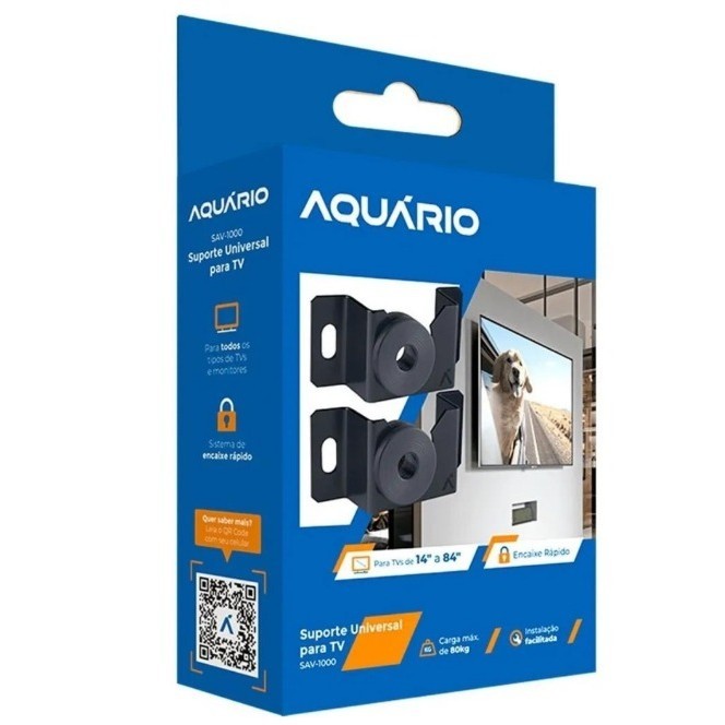 Suporte De TV Televisão Fixo Universal De 14 a 84 Polegadas Led Lcd