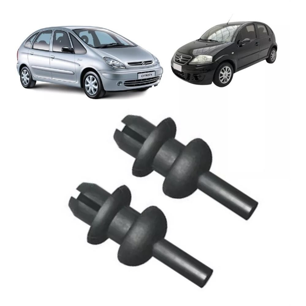 Par Pino cordinha Do Bagagito mala Linha Citroen C3 e Peugeot 206 207 208