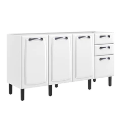 Balcao Itatiaia New Premium 4 Portas 2 Gavetas