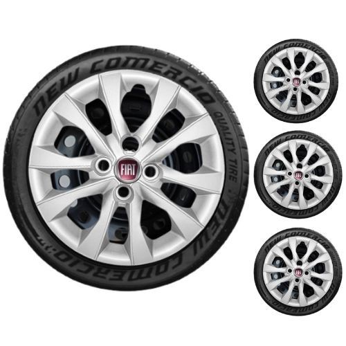 Jogo de Calotas Fiat Mobi aro 14