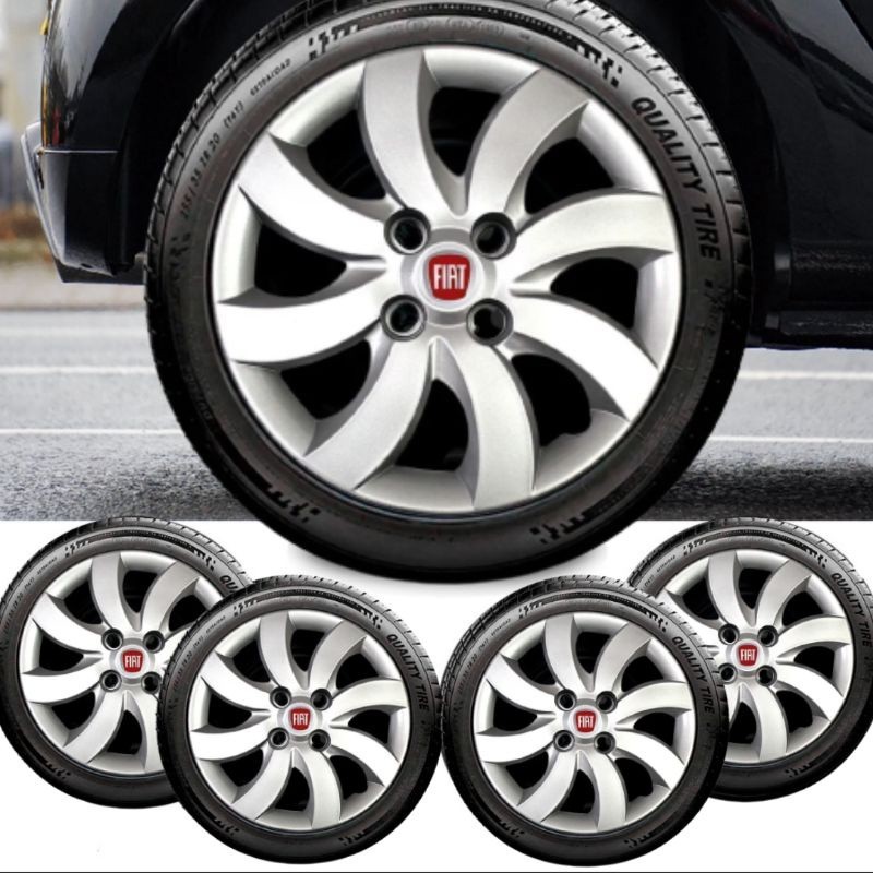 Jogo Calota Aro 14 Fiat Palio Attractive em Oferta na Shopee