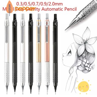 Lápis Mecânico PEPPER , Metal 0,3/0,5/0,7/0,9/2,0mm Automático , Desenho Criativo De Desenhos Animados De Papelaria De Baixa Gravidade em Oferta na Shopee