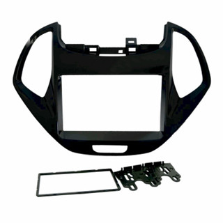 Moldura 2 Din Ford Ka / Ka+ 2018, 2019 - Black Piano em Oferta na Shopee