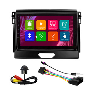Kit Multimídia 9 Pol Ranger 2015 2016 2017 2018 2019 2020 2021 2022 Android 2Gb Ram 32Gb Flash Quad-Core 2 Din Preto em Oferta na Shopee