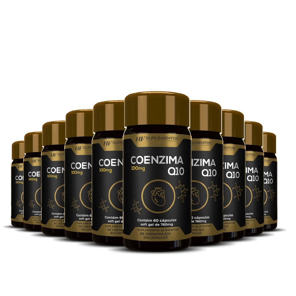 10X COENZIMA Q10 100MG HF SUPLEMENTOS