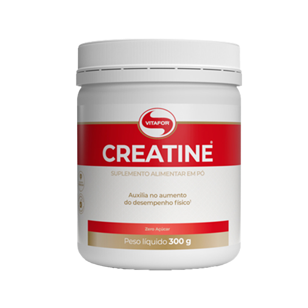 CREATINE POTE 300G - VITAFOR em Oferta na Shopee