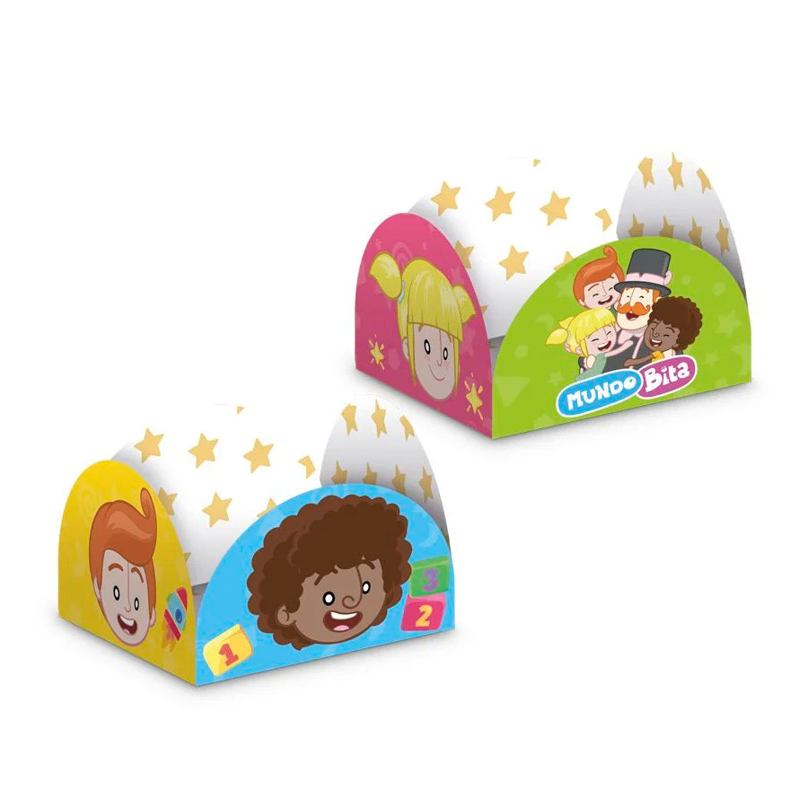 Porta Forminha - Mundo Bita 2 - 50 unidades - Regina - Rizzo