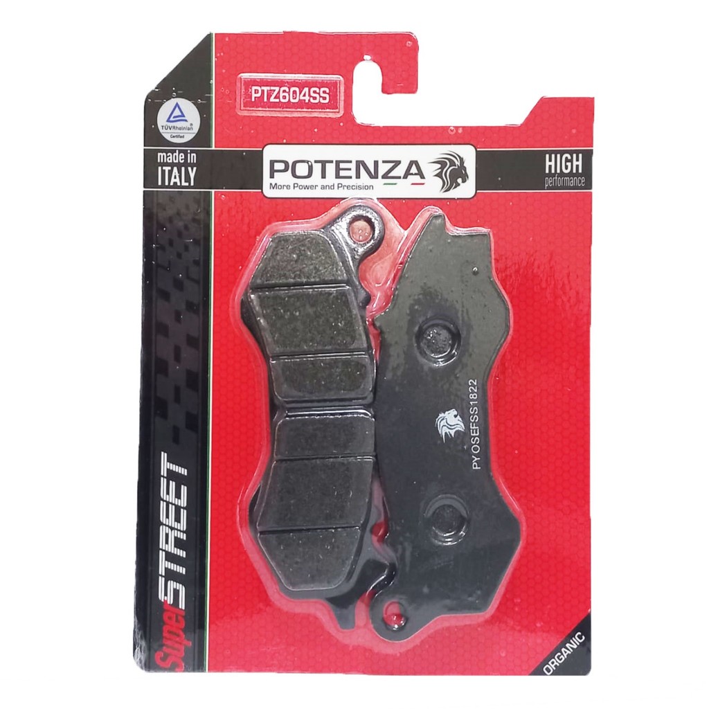 Pastilha de Freio Dianteira Cg 150 Titan Combi Brake 2015 A 2017 Potenza Super Street em Oferta na Shopee