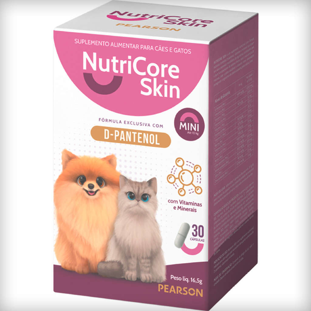 NutriCore Skin Mini Suplemento Alimentar - 30 Cápsulas em Oferta na Shopee