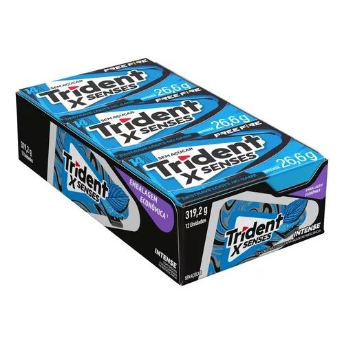 Chiclete Trident 14s 12 Unidades Intense - Food & Beverages