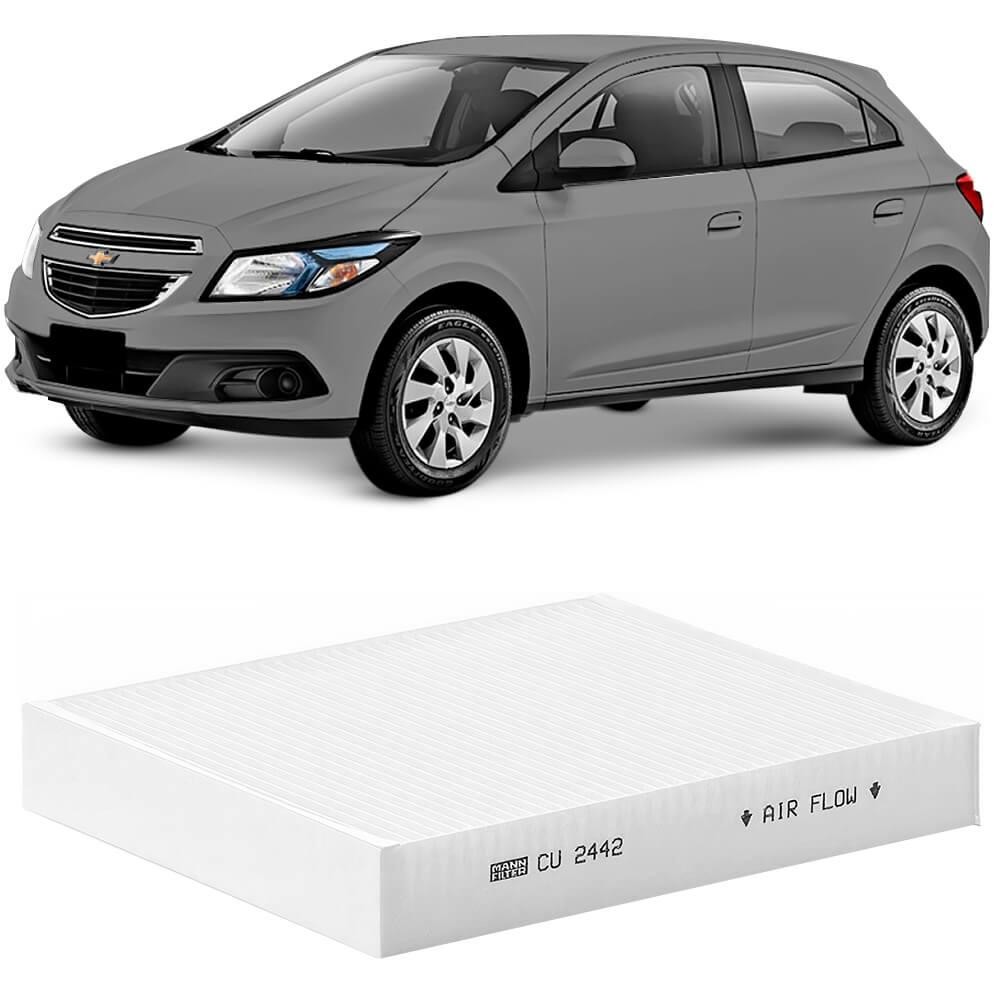 Filtro Cabine Ar Condicionado Onix Prisma 2013 a 2019 MANN-FILTER CU2442/2 em Oferta na Shopee