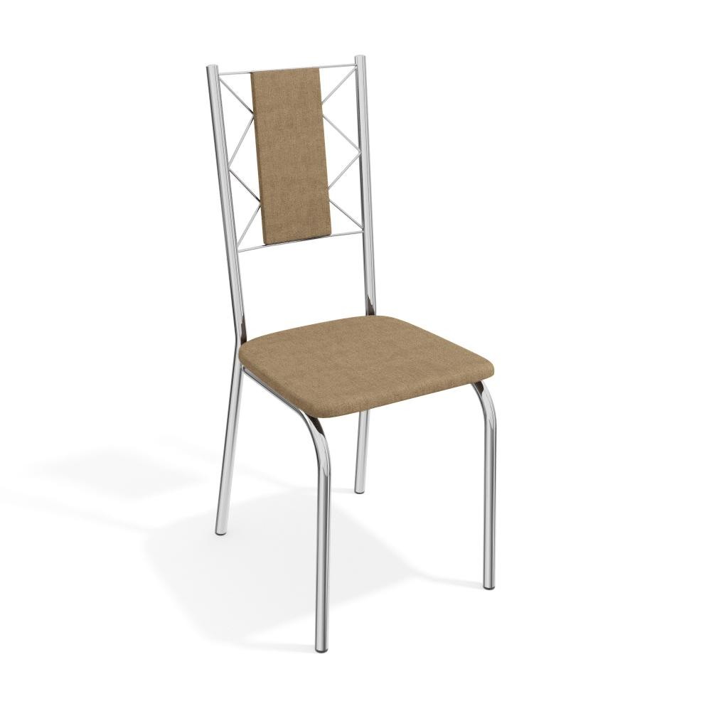 Cadeira Kappesberg Sala de Jantar Cozinha Metal Marrom 2 Un em Oferta na Shopee