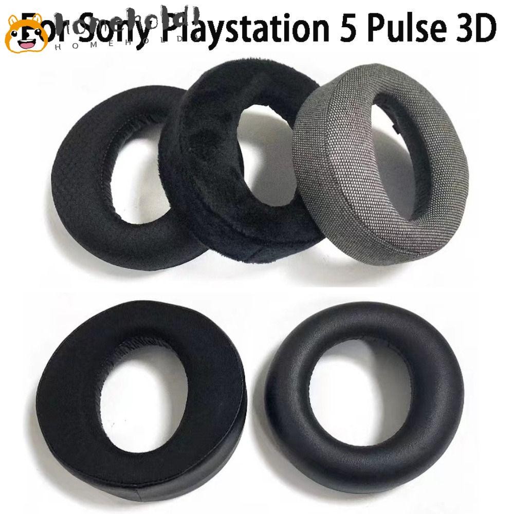 HOMEUVOE 1 Par Substituição Fone De Ouvido Earpads Gaming Headset Almofada Para Playstation PS5 Pulso Sem Fio