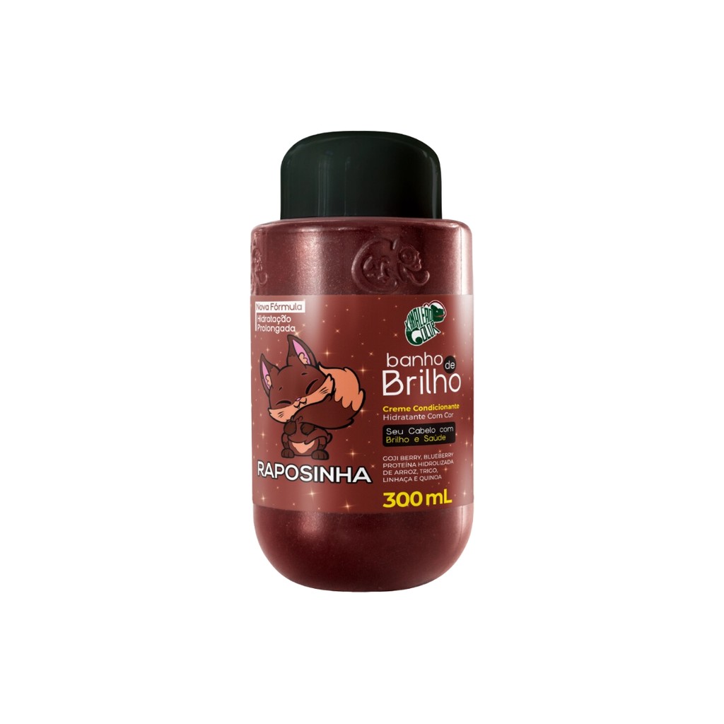✨ Kamaleão Banho de Brilho Raposinha 300Ml ✨