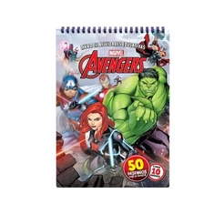 Livro de Colorir Marvel Avengers 50 Páginas