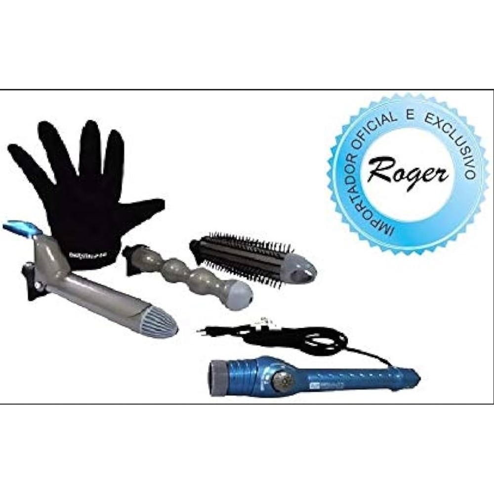 Modelador de Cachos Babyliss Pro Nano Titanium 3 em 1 Lock 'N Style 25mm 110V