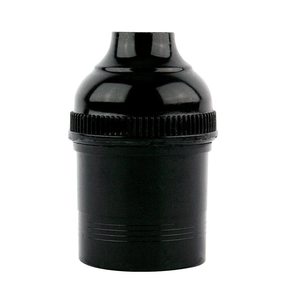 Soquete Foxlux Pendente sem Chave Baquelite Preto - Embalagem com 50 Unidades - Home & Living