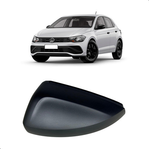 Capa Retrovisor Preto Le Original Vw Polo Track 2023 A 2025 em Oferta na Shopee