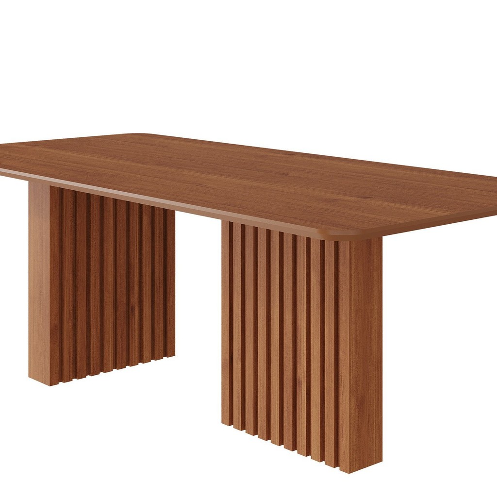 Mesa para Sala de Jantar Ester 210cm Retangular sem Vidro