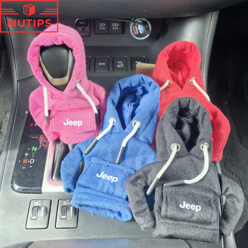 Jeep Carro Capa De Freio De Mão Protetor Com Capuz Botão De Mudança De Marcha Manga Capas Para Renegade Compass Willys Wrangler jk Grand Cherokee Commander