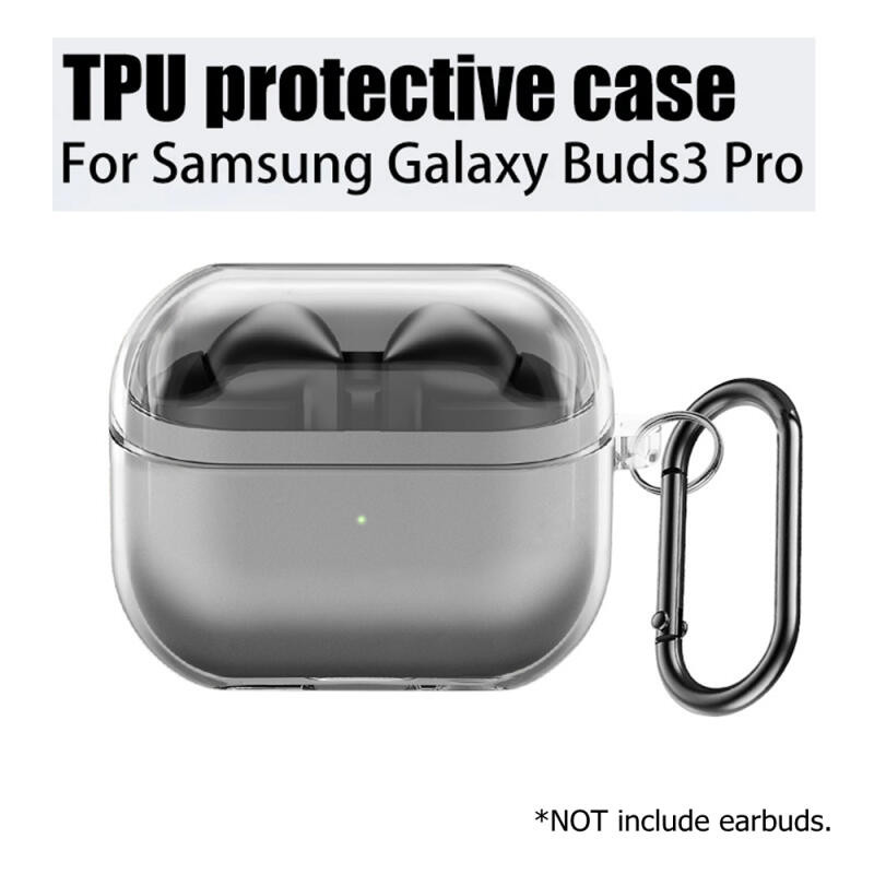 Capa Protetora De Fone De Ouvido Bluetooth Transparente Para Samsung Galaxy Buds
