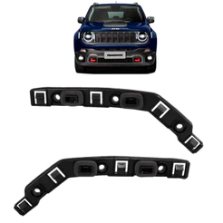 Suporte Guia Parachoque Jeep Renegade 2015 Até 2020 Traseiro