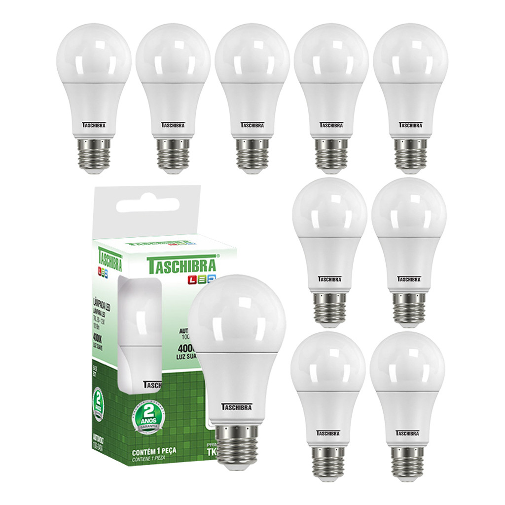 Lâmpada Led Taschibra 12w: Onde Comprar | BuscaProdutos