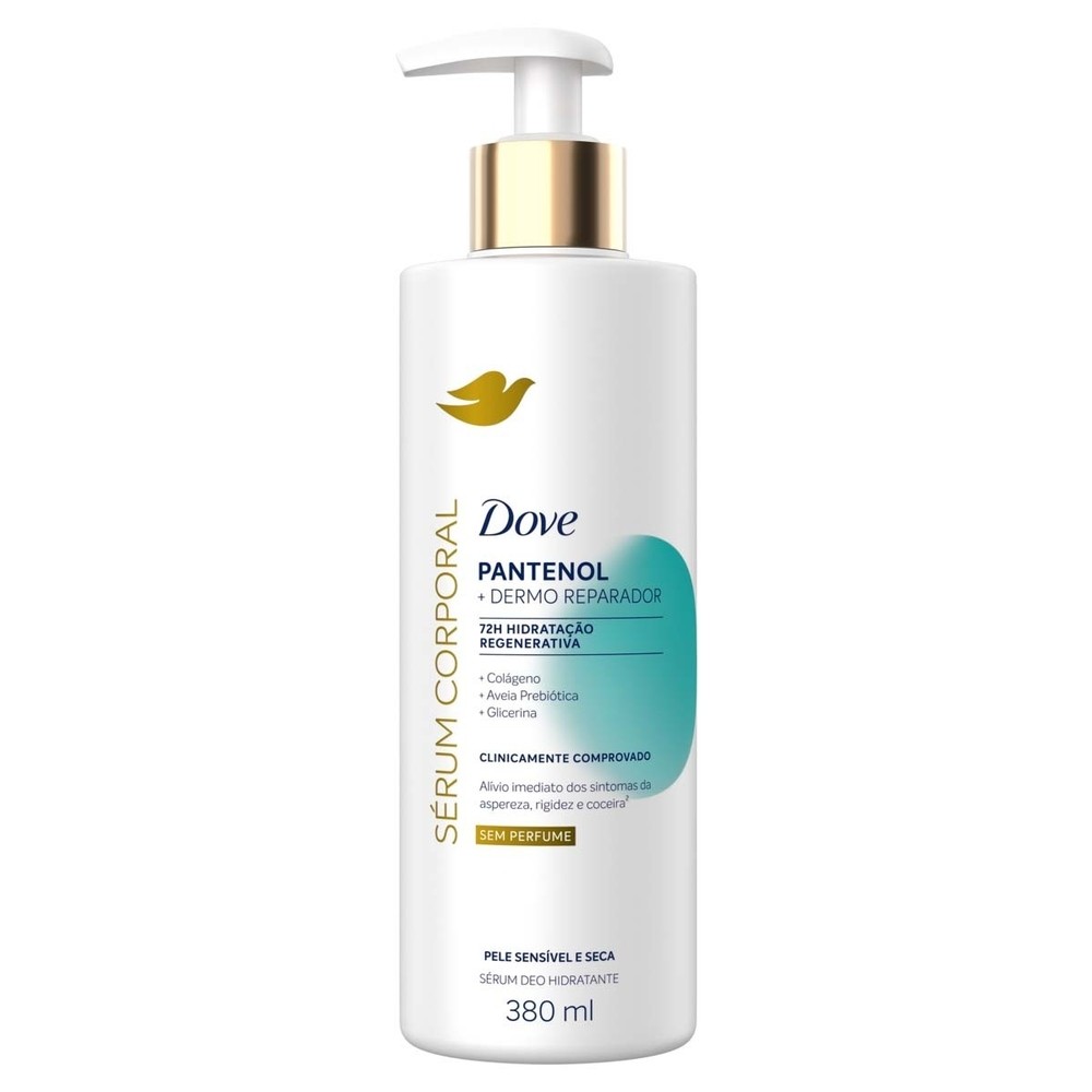 Dove Serum Corporal Pantenol 380Ml em Oferta na Shopee