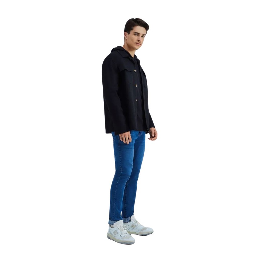 Calça Hering Jeans Masculina Skinny Com Elastano Azul