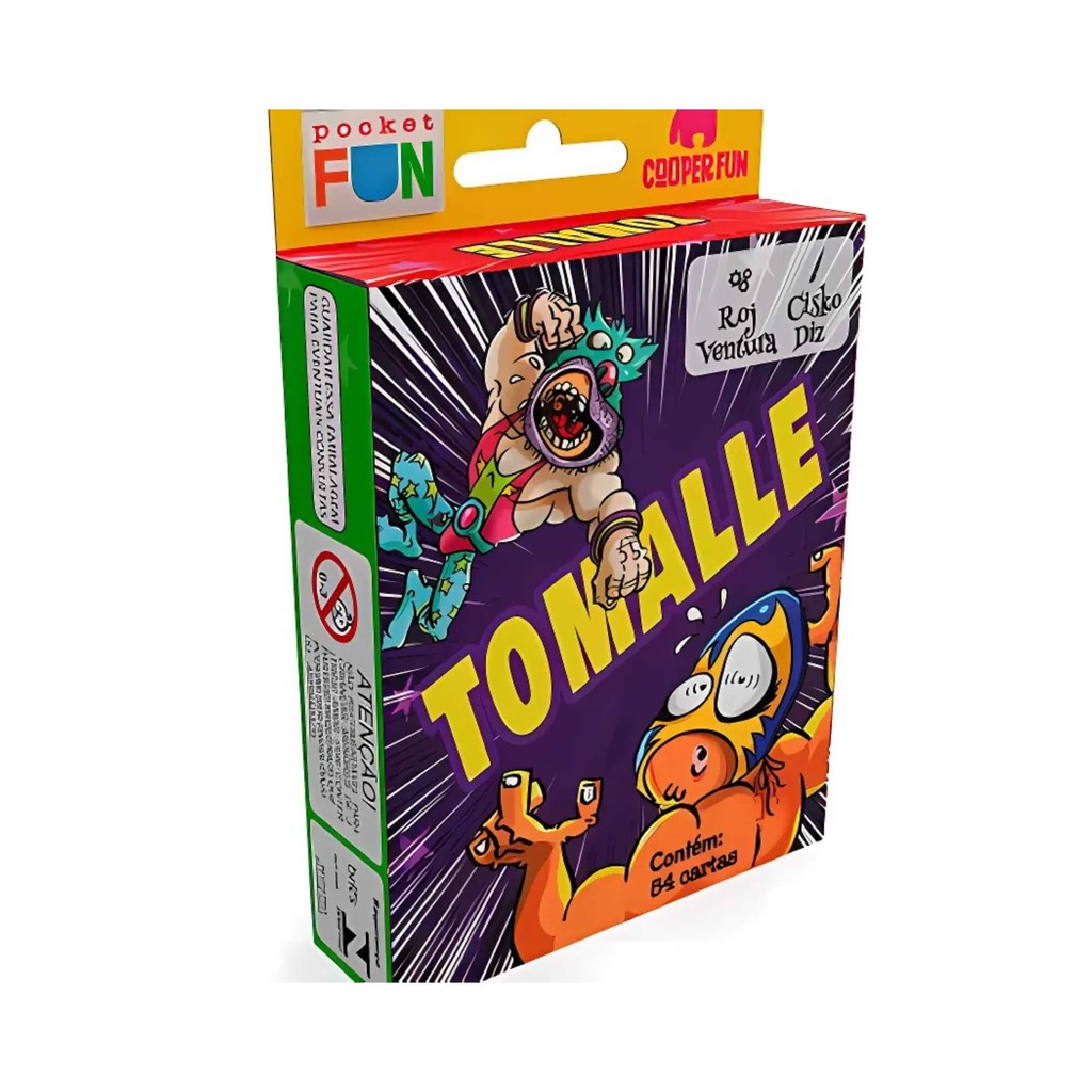 Jogo de Cartas Linha Pocket Tomalle 54 Cartas Cooper Fun - 00130 em Oferta na Shopee