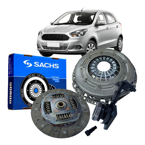 Kit Embreagem + Atuador Original Sachs Ka 1.0 12v 2015 2016 2017 2018