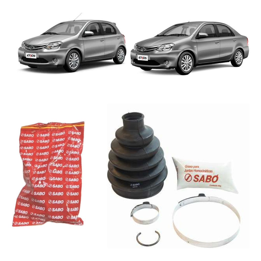 Coifa Lado Roda Toyota Etios 1.3 1.5 Original Sabó