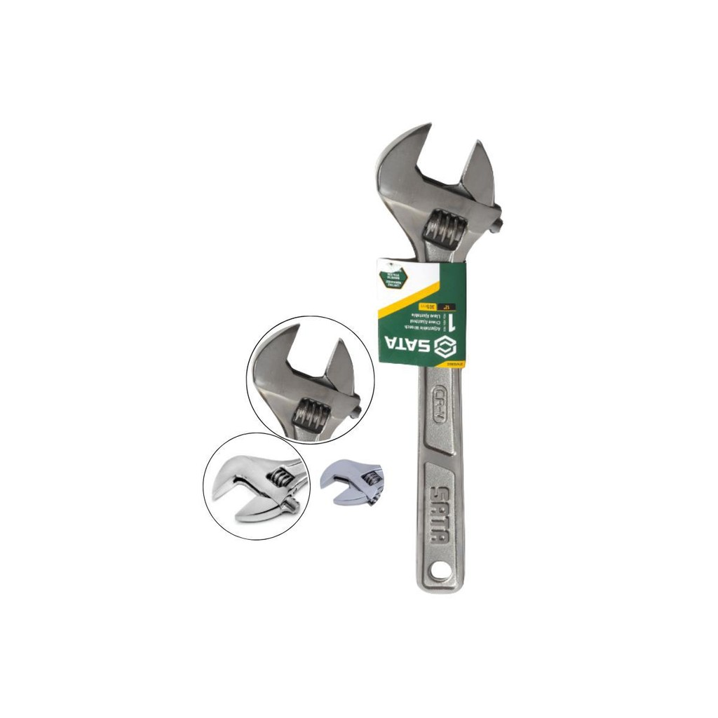 Chave Ajustável 12" Profissional – SATA | ST47205SC