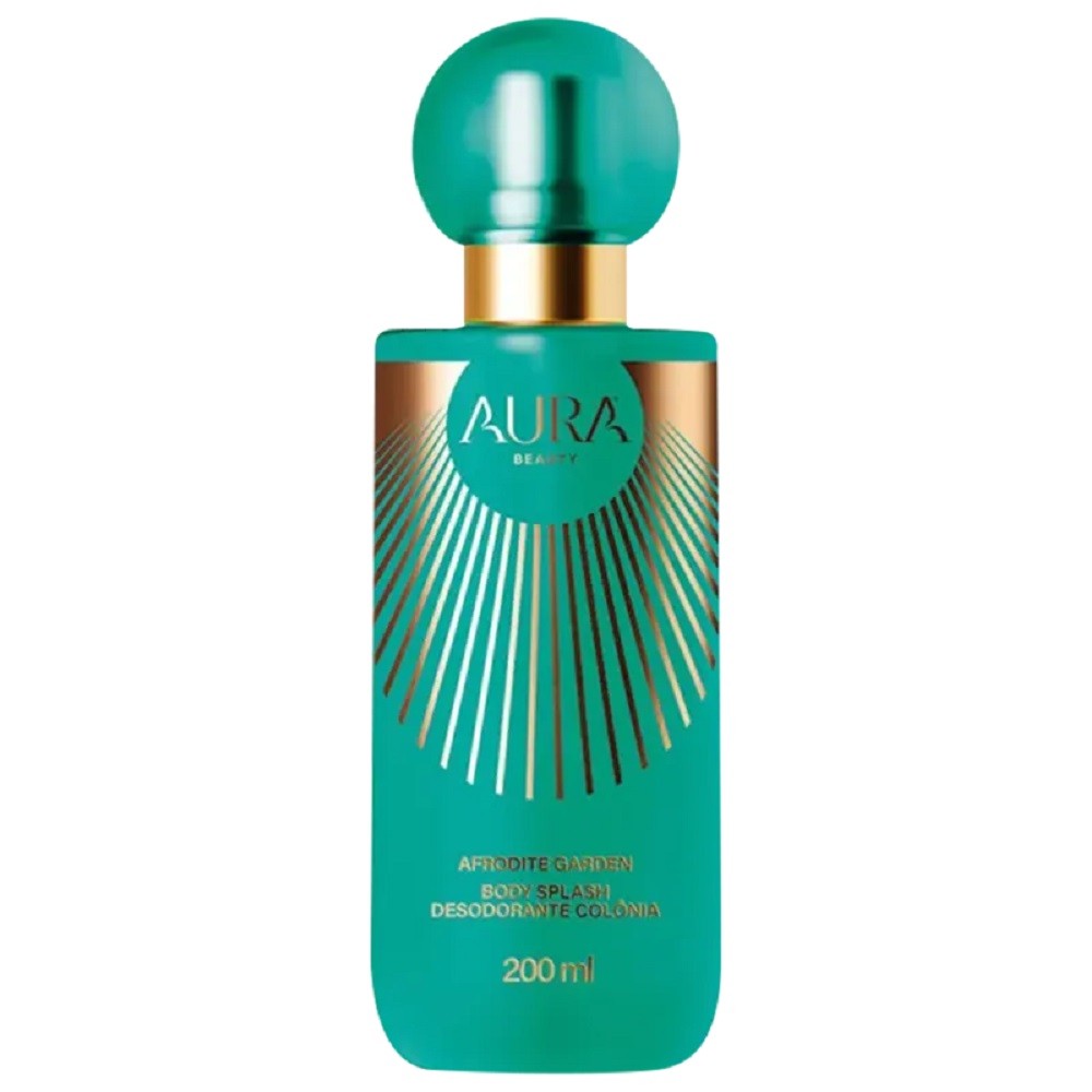 Aura Beauty Afrodite Garden - Body Splash Desodorante Colônia 200ml