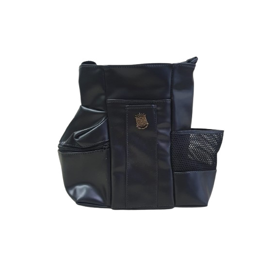 Mateira - Bolsa - Courino - p/ 2L - Preto com Botom RS