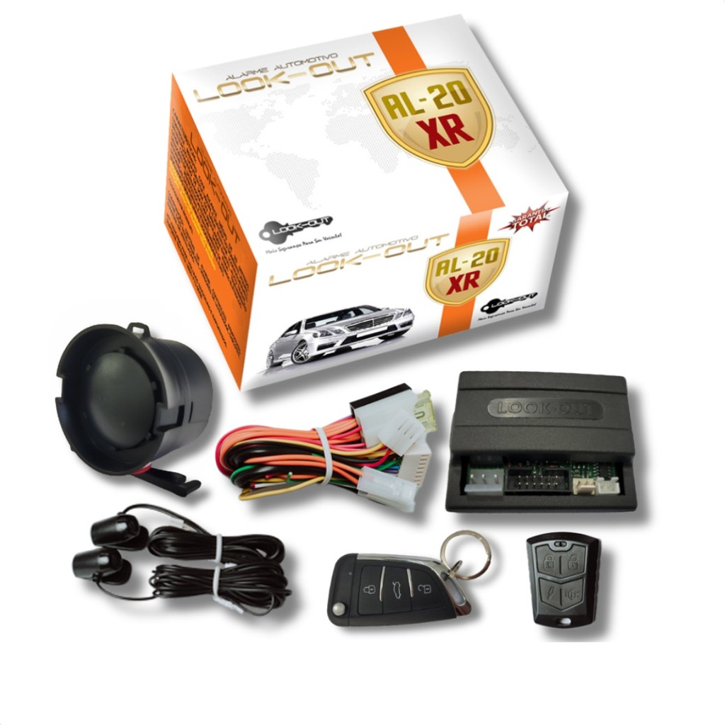 Alarme Automotivo Look Out Carro  Controle Canivete Sirene