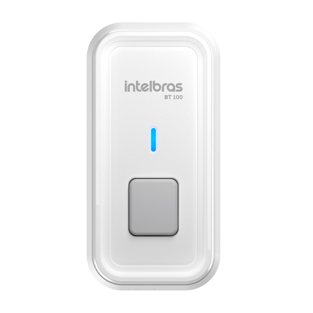Botoeira Sem Fio Intelbras BT 100 Branca - Home & Living