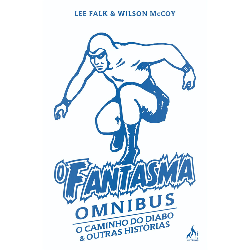 Capa do livro Livro - O Fantasma Omnibus Wilson MacCoy - Mythos Editora
