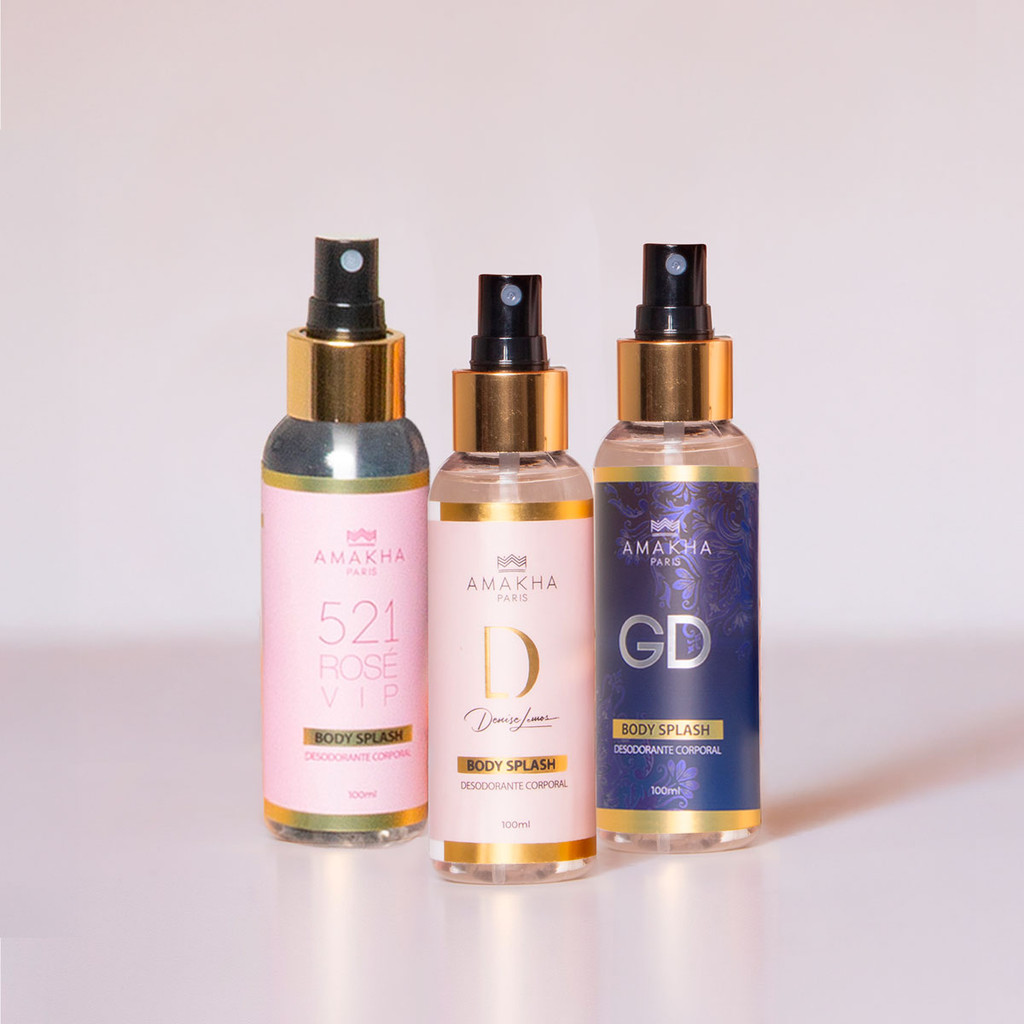 Trio Body Splash - 521 Vip Rosé, D e GD | Amakha Paris