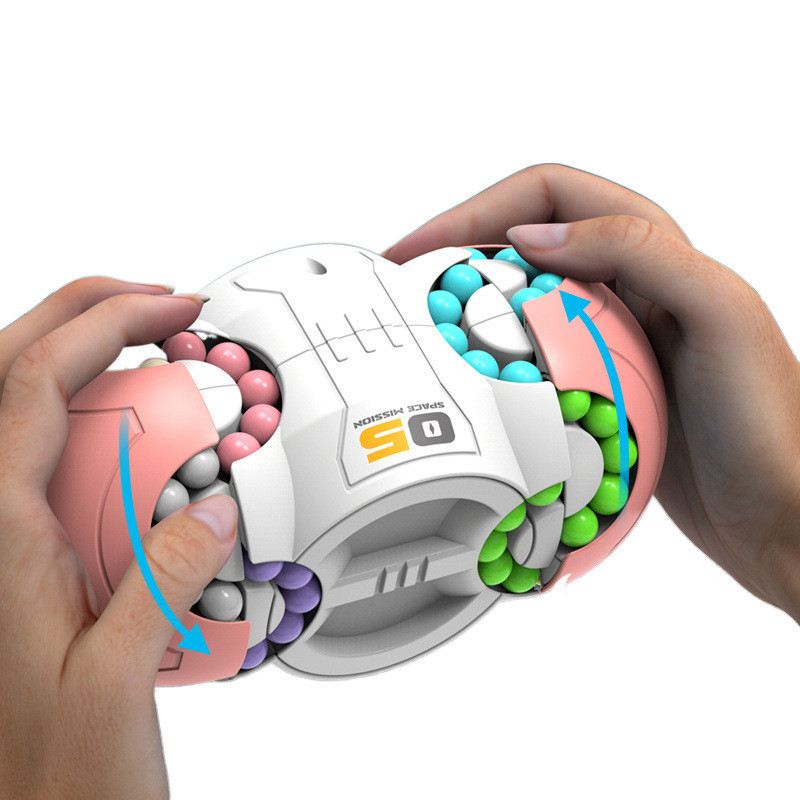 Brinquedos Giratórios De Cubo De Feijão Mágico Spinner Fidget , Presentes , De Aprendizagem E Educação Para Alívio em Oferta na Shopee